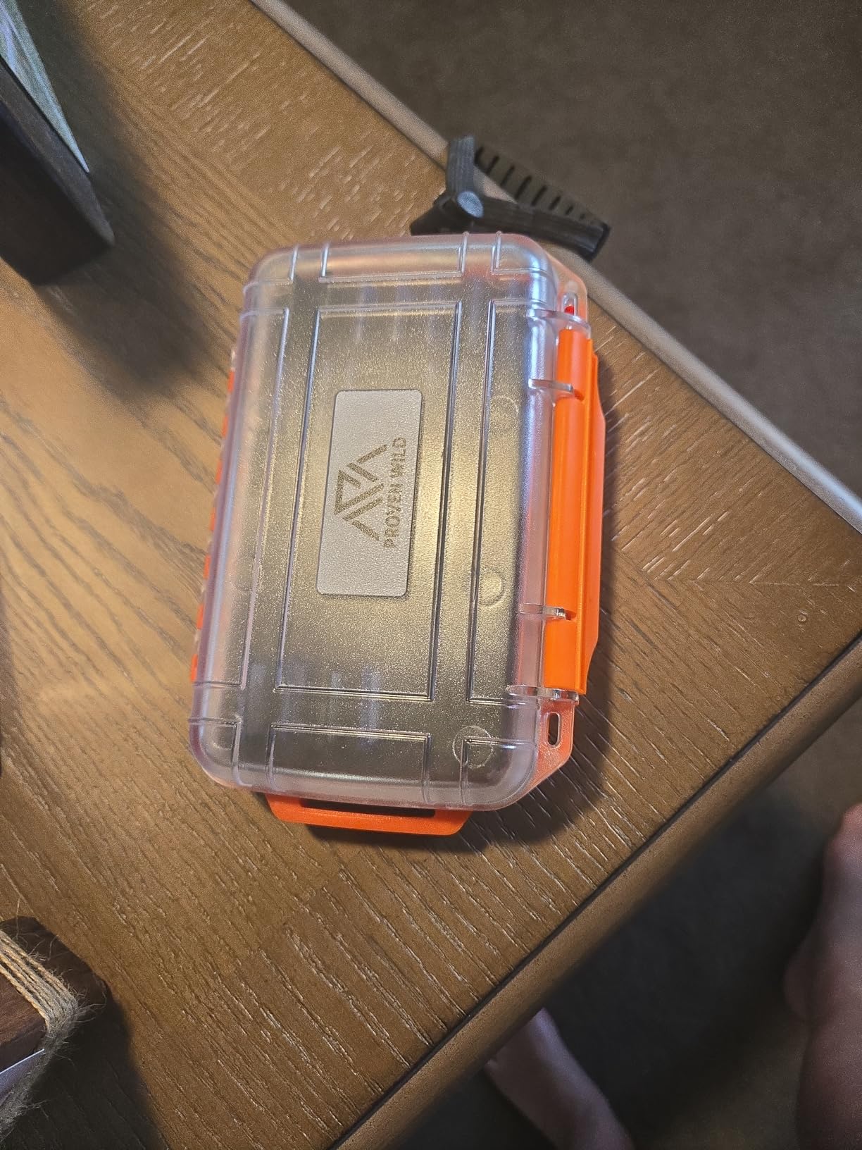 SD Card Holder by Proven Wild | Durable, Waterproof SD Card Case | SD Card Holder Case Holds 35 SD Cards Upright | Standard Memory Card Holder for DSLR & Trail Camera SD Cards, (Orange) customer photo 1