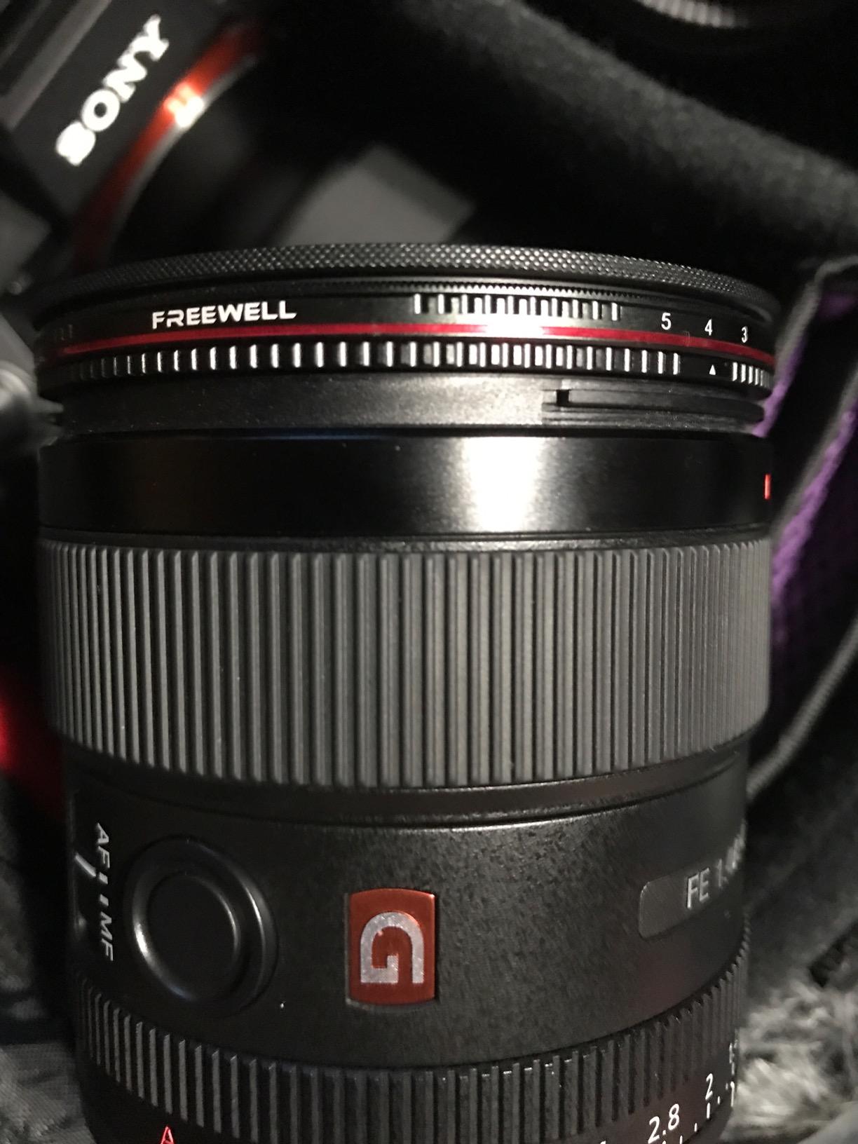 Freewell 77mm Threaded Hard Stop Variable ND Filter Standard Day 2 to 5 Stop customer photo 2