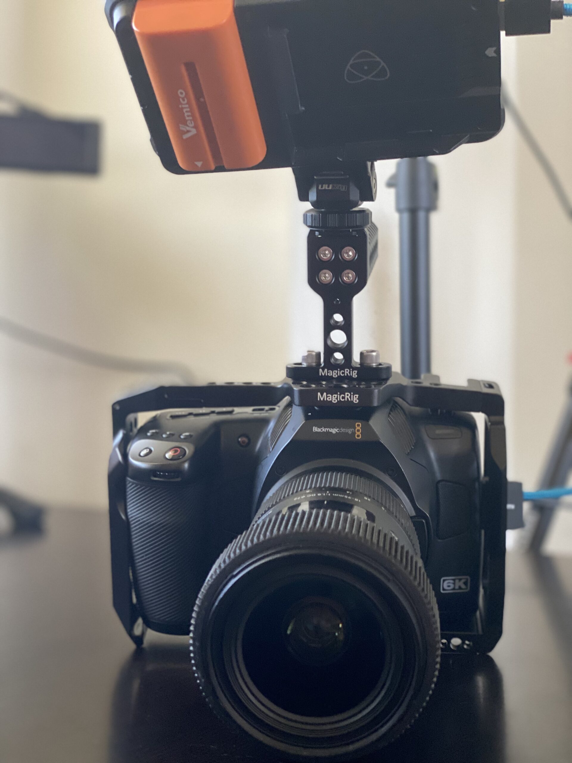 BMPCC 6K Pro Cage with Top Handle Only for Blackmagic Design Pocket Cinema Camera 6K Pro / 6K G2 customer photo 2