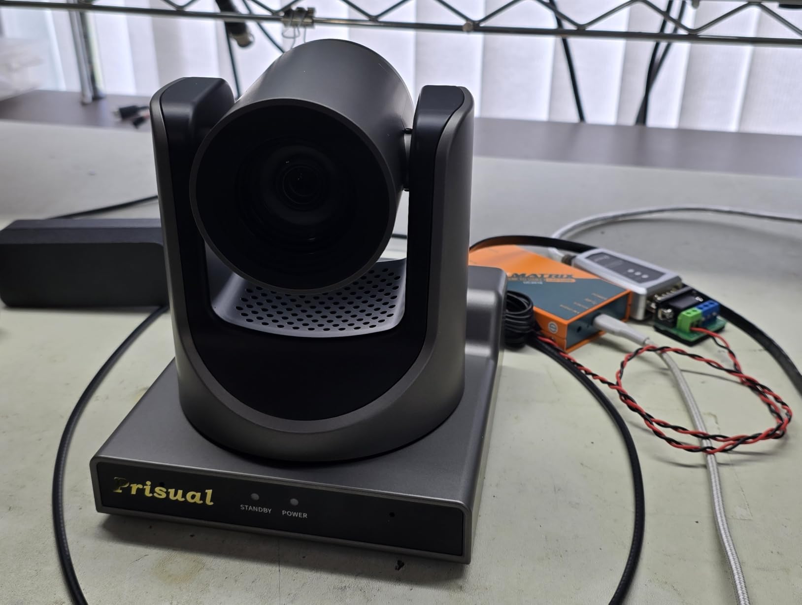 Prisual PTZ Camera Gen 5, 20X Optical Zoom SDI HDMI PoE USB IP Streaming, AI Auto Tracking for Church Worship Education Conference Facebook YouTube vMix OBS customer photo 2