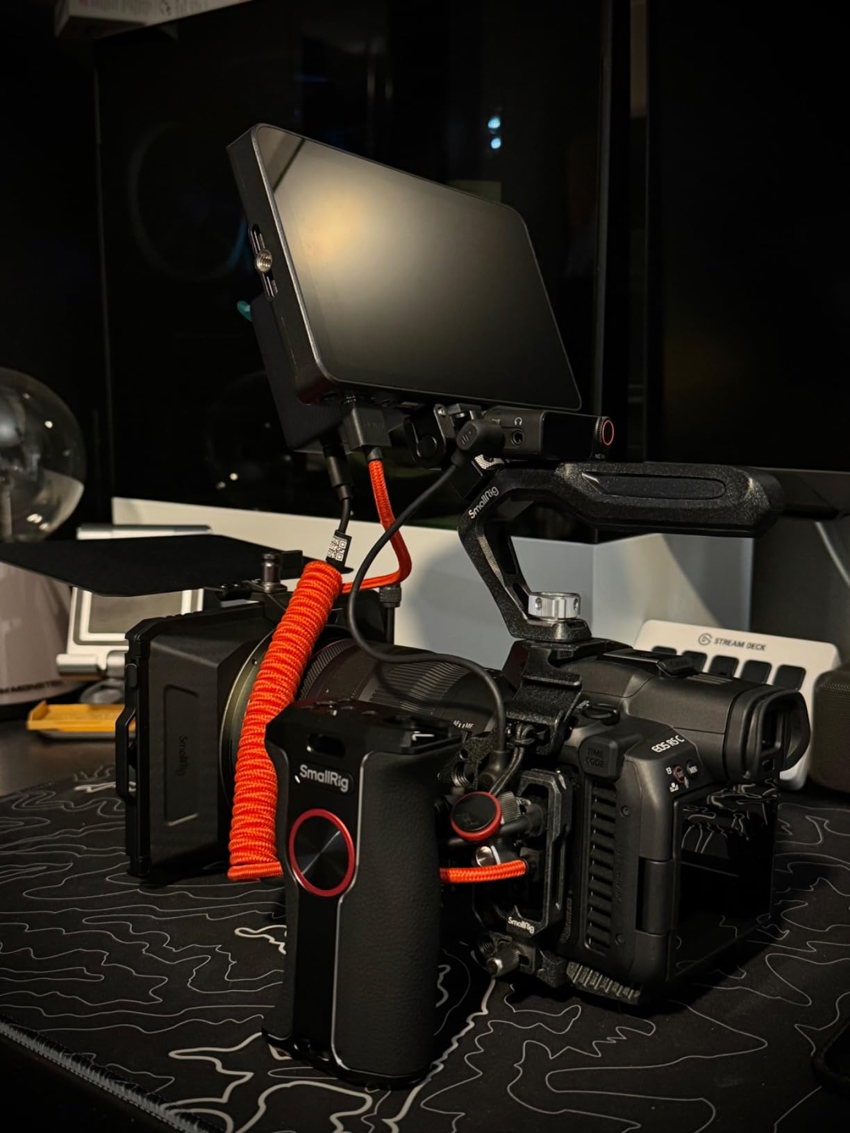 R5C Camera Cage Handheld Kit for Canon R5 C with Top Handle, Full Cage, Cable Clamp for HDMI&USB-C -3891 customer photo 1
