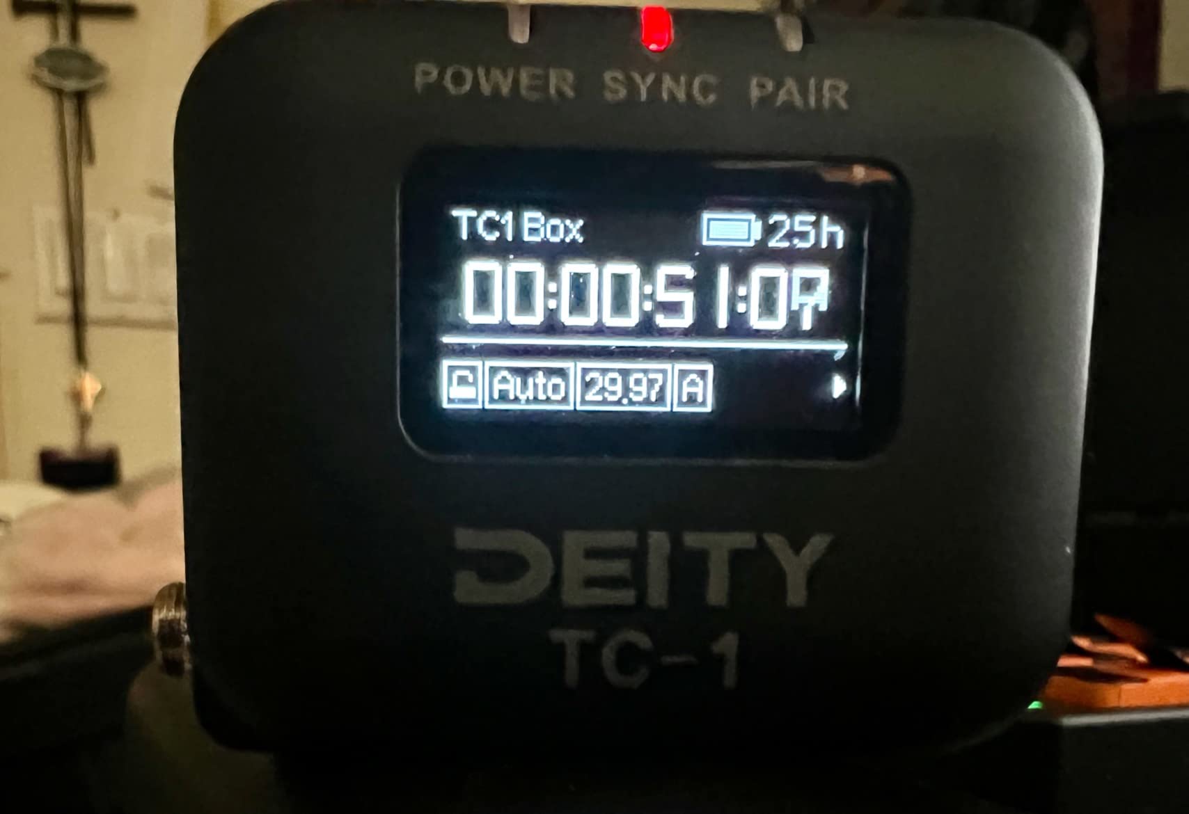 Deity TC-1 Wireless Timecode Box, 2.4G Radio, Time Code Accuracy 0.5ppm, Bluetooth 5.0, Max Range 250FT, Support APP Control customer photo 3