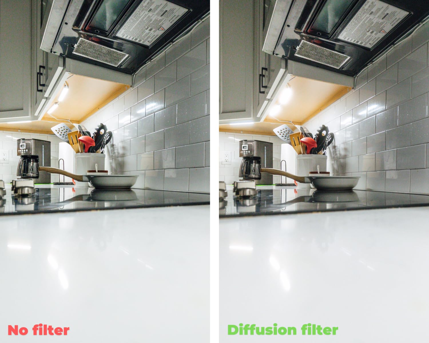 K&F CONCEPT 55mm Black Diffusion 1/4 Filter customer photo 1