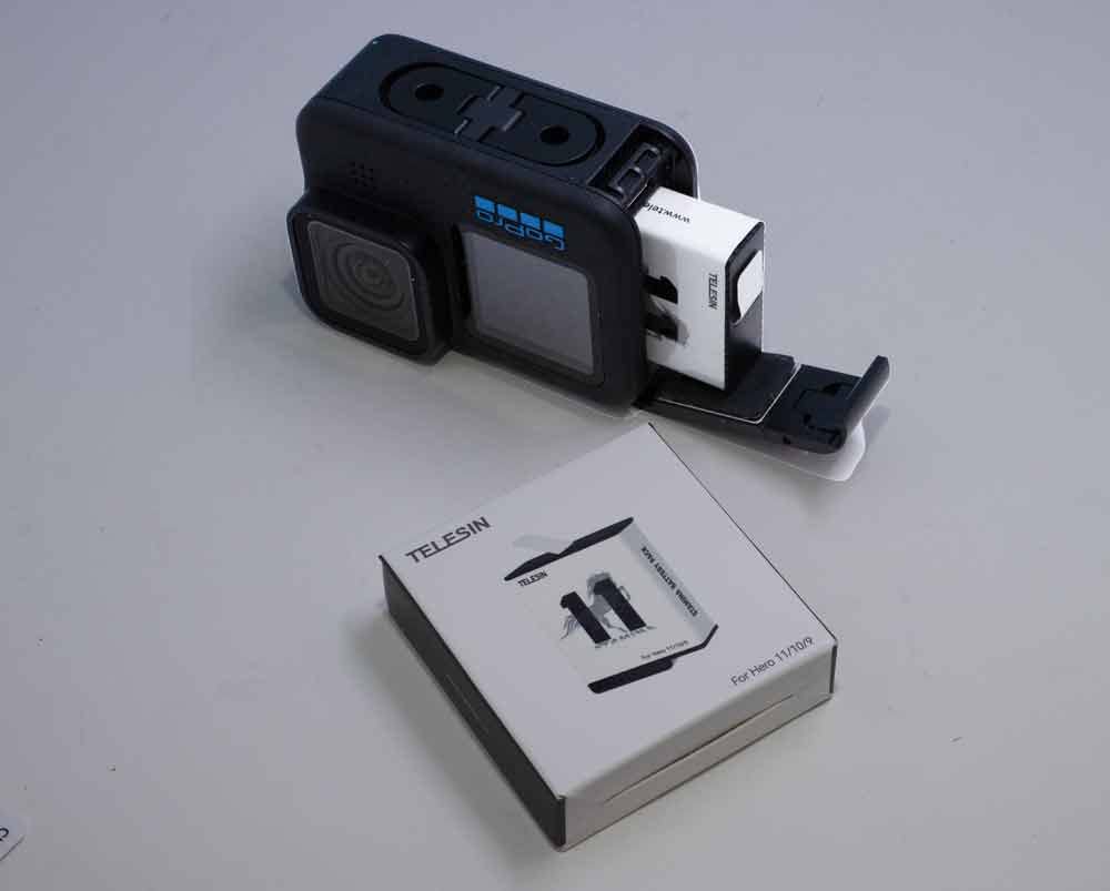 TELESIN Enduro Battery (2-Pack) for GoPro 12 11 10 9, Long Lasting Large Capacity as Original Enduro Batteries Support Fast Charge customer photo 1