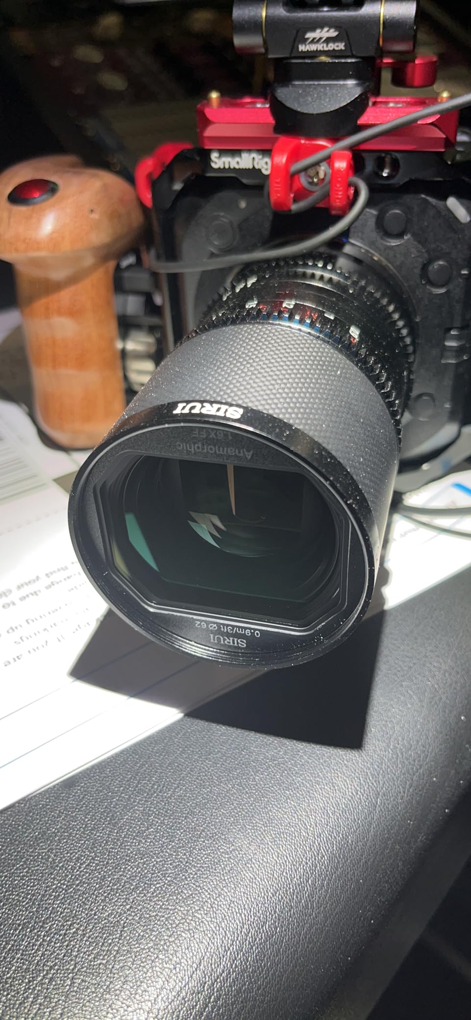 SIRUI Saturn 50mm T2.9 1.6X Full Frame Carbon Fiber Anamorphic Lens, Cine Lens for L Mount Cameras customer photo 1