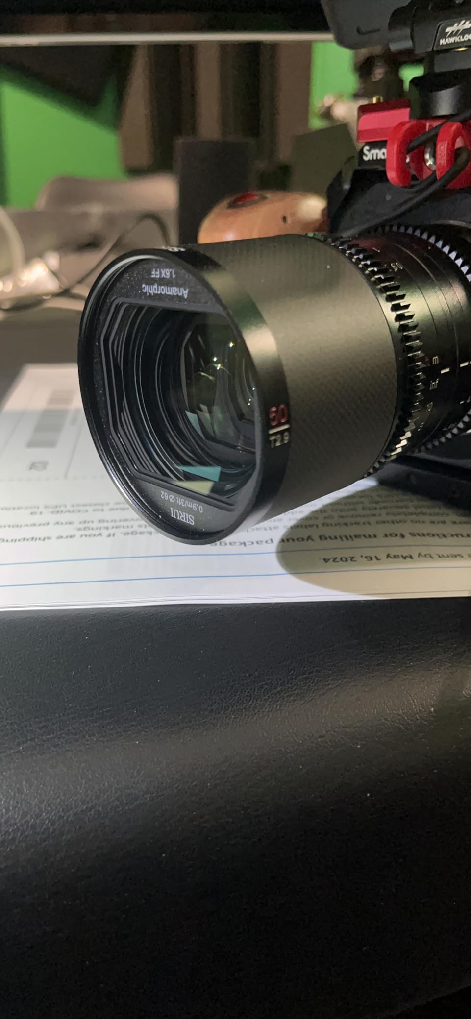 SIRUI Saturn 50mm T2.9 1.6X Full Frame Carbon Fiber Anamorphic Lens, Cine Lens for L Mount Cameras customer photo 2