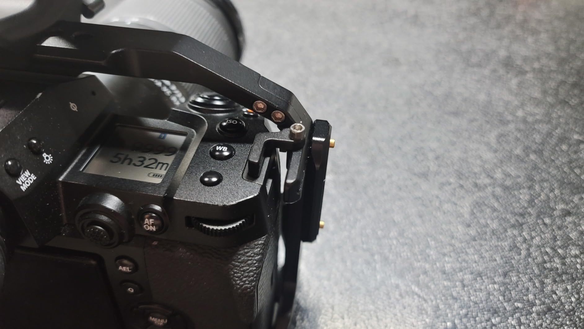 XH2/XH2S Camera Cage - Aluminum Rig with Arca Base,NATO Rail,ARRI Threads fits DJI RS Stabilizer-for FujiFilm X-H2/X-H2S Vlog Video Shooting customer photo 2