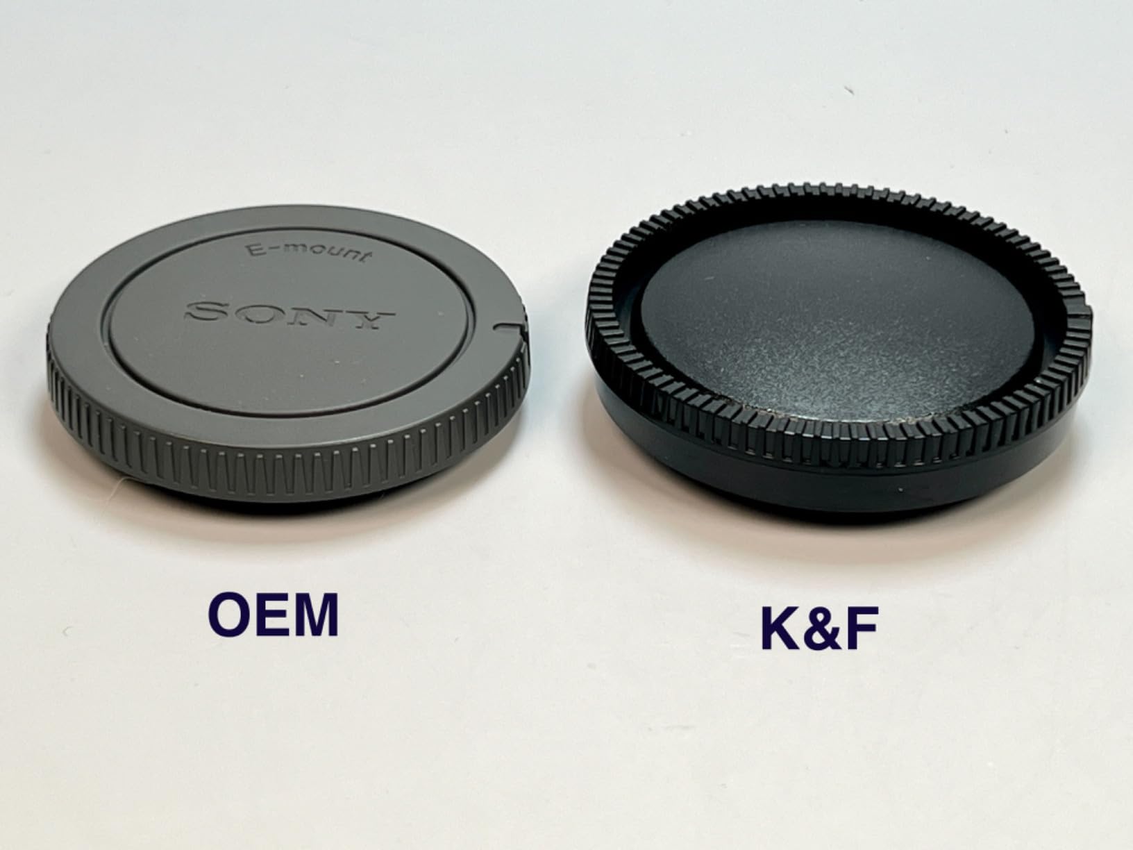 K&F Concept E Mount Body Cap & Rear Lens Cover for Sony Nex E Mount A6700 A6600 A6500 A6400 A6300 A6100 A6000 A5100 A5000 A7C A7CR A7C II A7 A7S A7R FX3 FX30 A9 A9II ZV-E10 NEX-6 NEX-7 NEX-5C NEX-3 customer photo 2