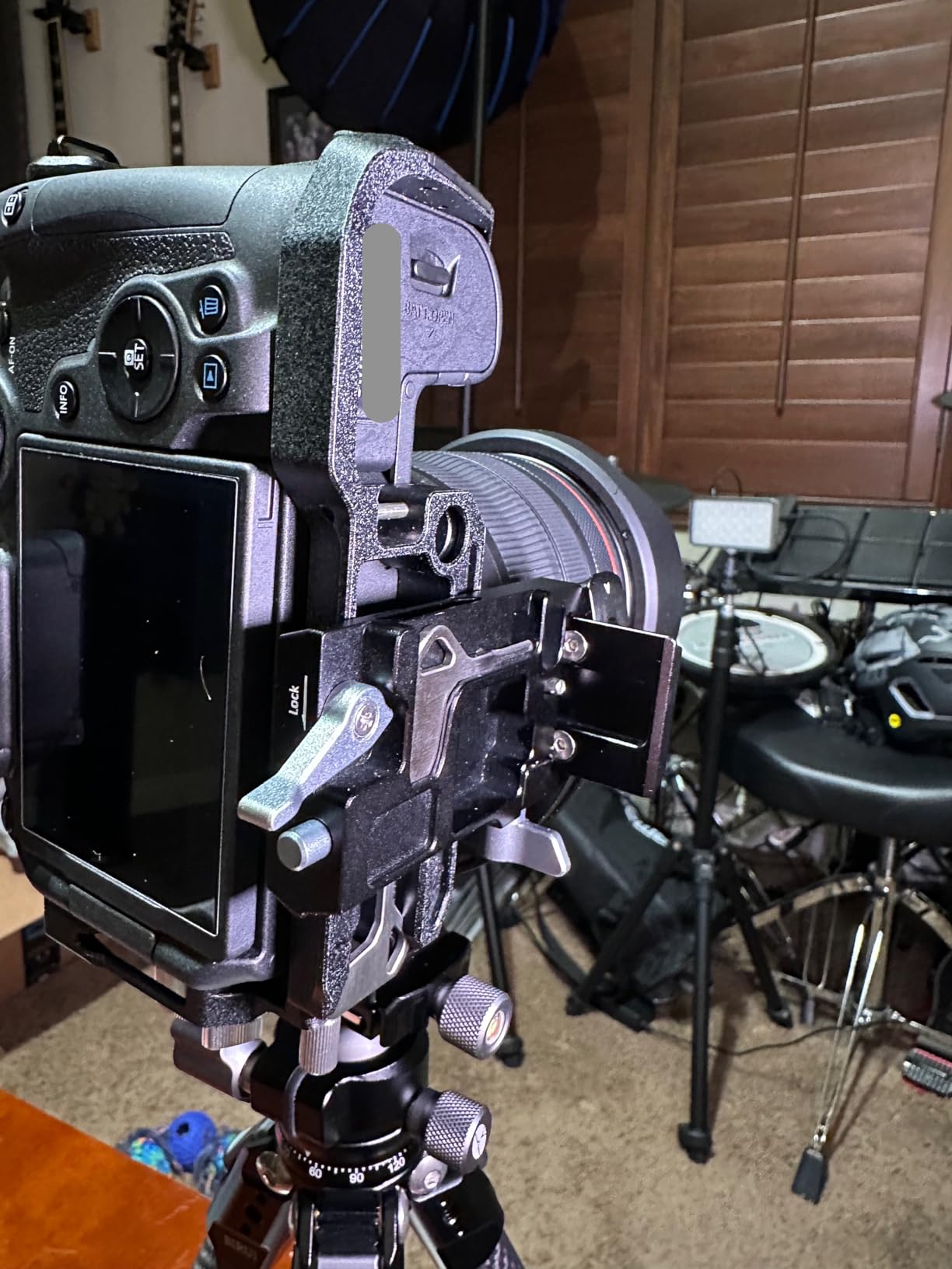 Horizontal-to-Vertical Mount Plate Kit for Mirrorless Cameras, for Sony, for FUJIFILM, for Nikon, for Canon, Tripod Mount Ring Lens Mount with Quick Release Plate for Arca Type - 4349 customer photo 1
