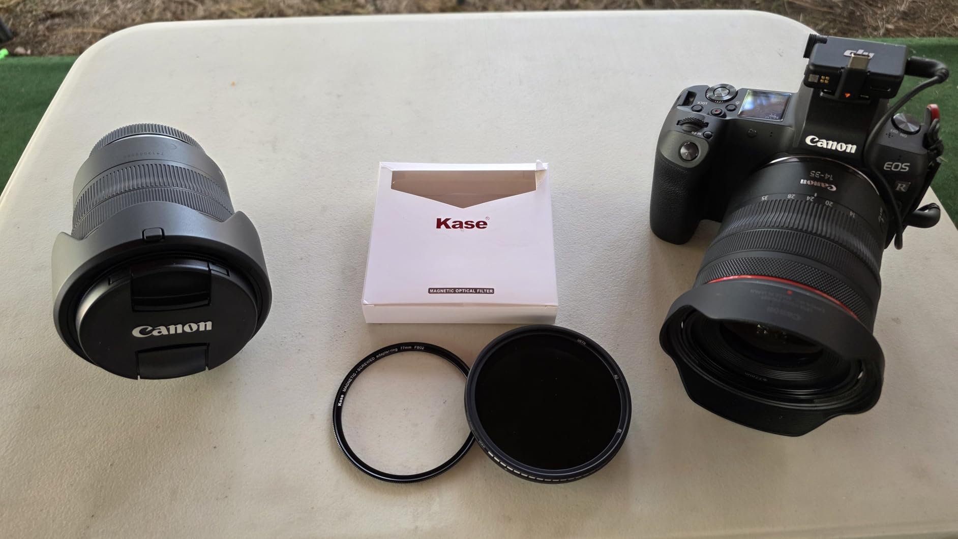 Kase 77mm Magnetic Lens and Filter Adapter Ring Kit - Convert 77mm Screw-in Thread Filter to Magnetic, Ultra-Thin & Aluminum Alloy customer photo 1