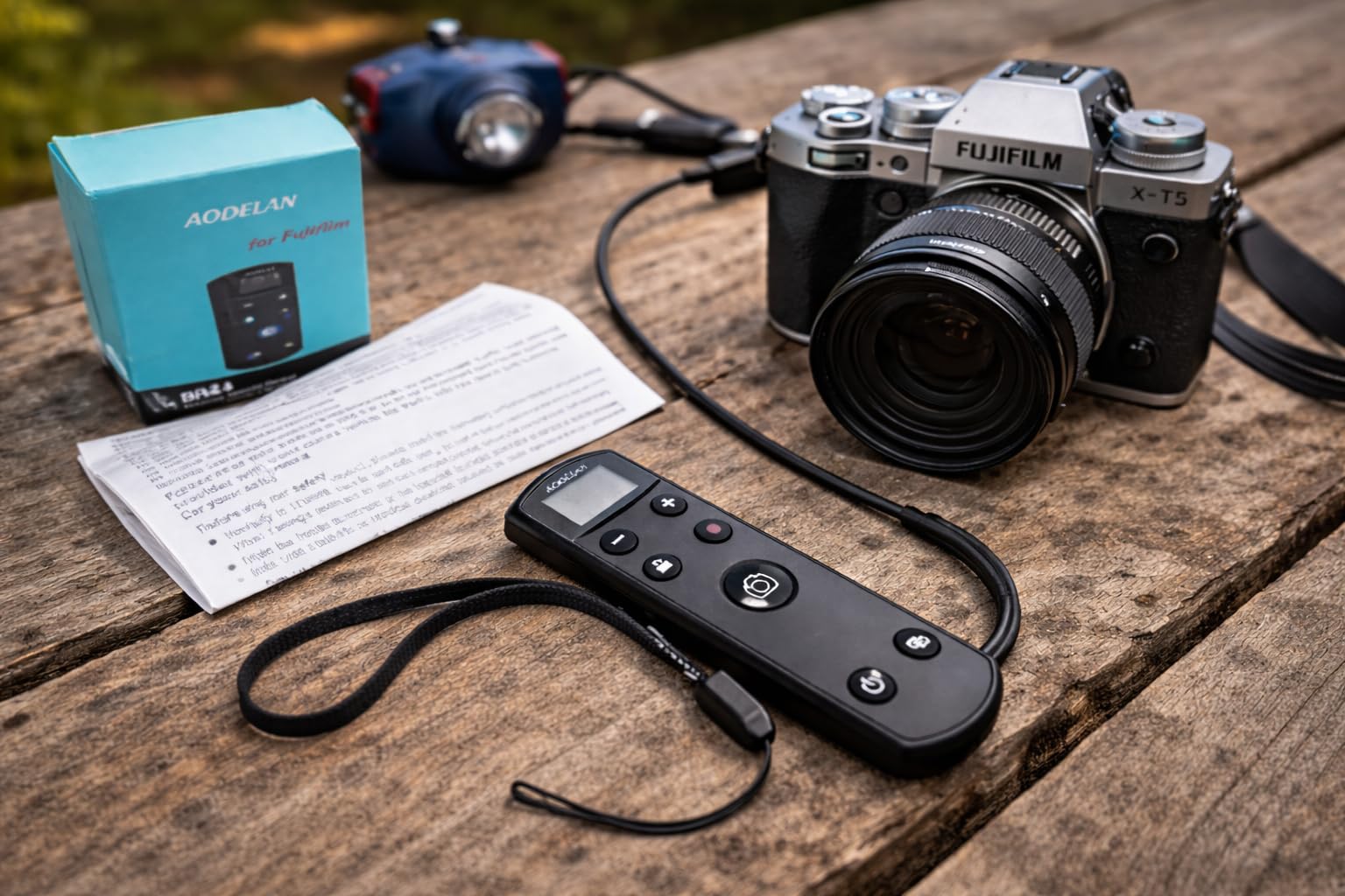AODELAN Rechargeable Wireless Shutter Release (Black) customer photo 2