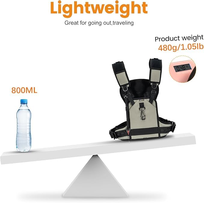 Cwatcun Professional Camera Harness & Vest System - Triple Safety Mount customer photo 1