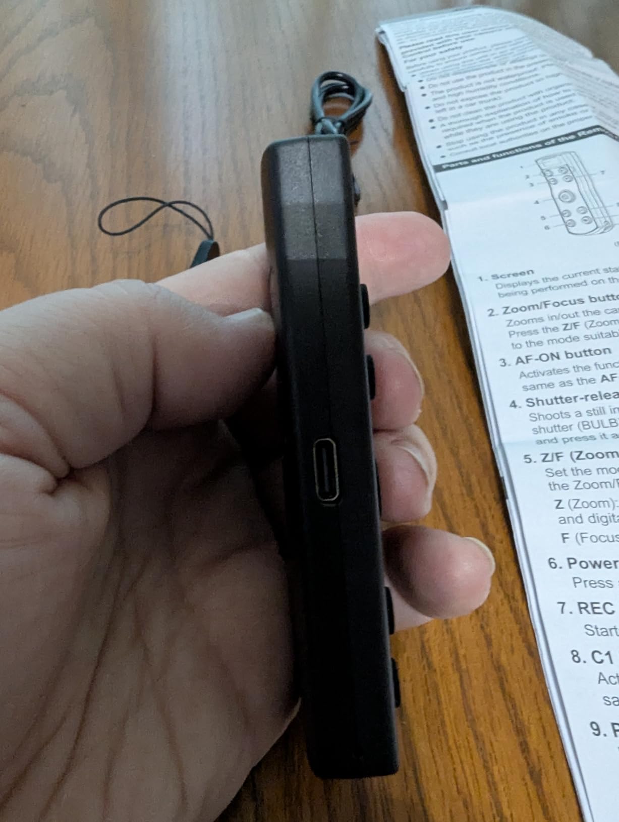 Sony Camera Wireless Remote Control, Rechargeable Shutter Release with OLED Screen customer photo 2