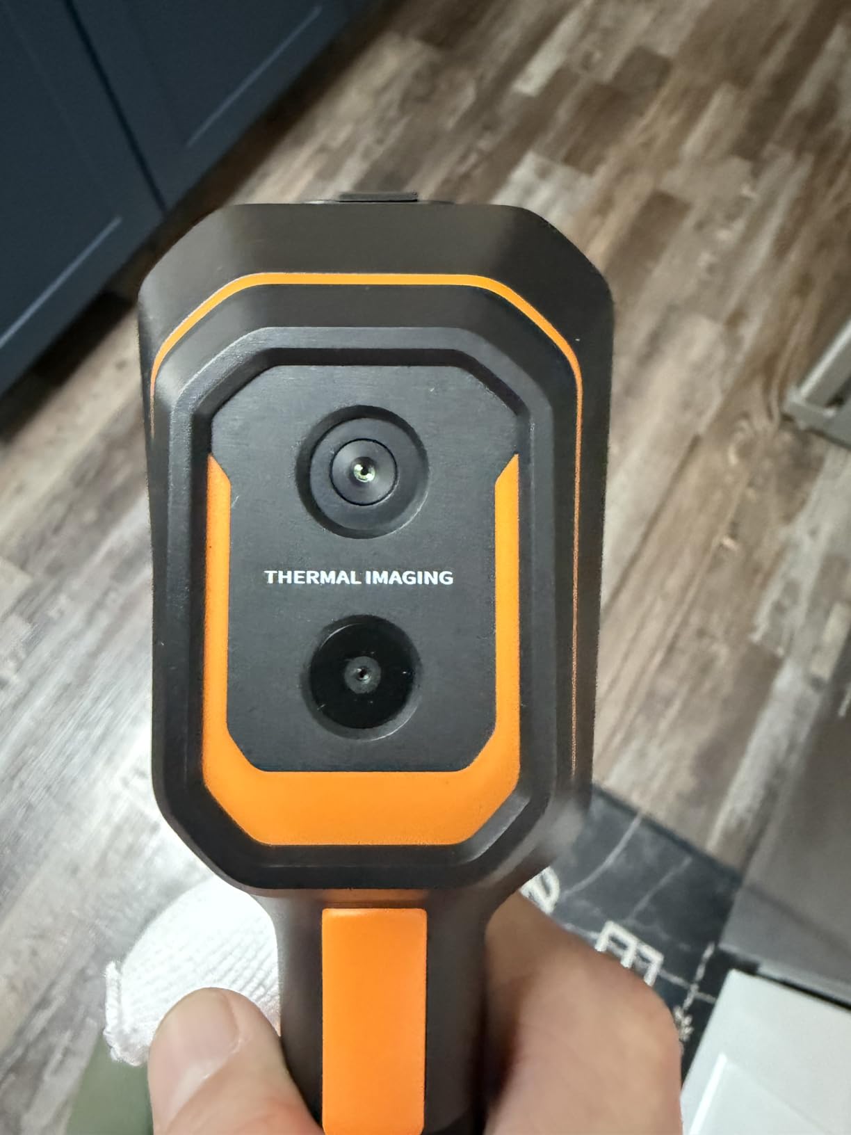 GH340 Thermal Imaging Camera 640x480 Super Resolution, Dual-Camera with 2MP Visual Camera, 256x192 IR Resolution Handheld Thermal Camera for Home Inspection, HVAC Electrical Water Leak Break Detection customer photo 1