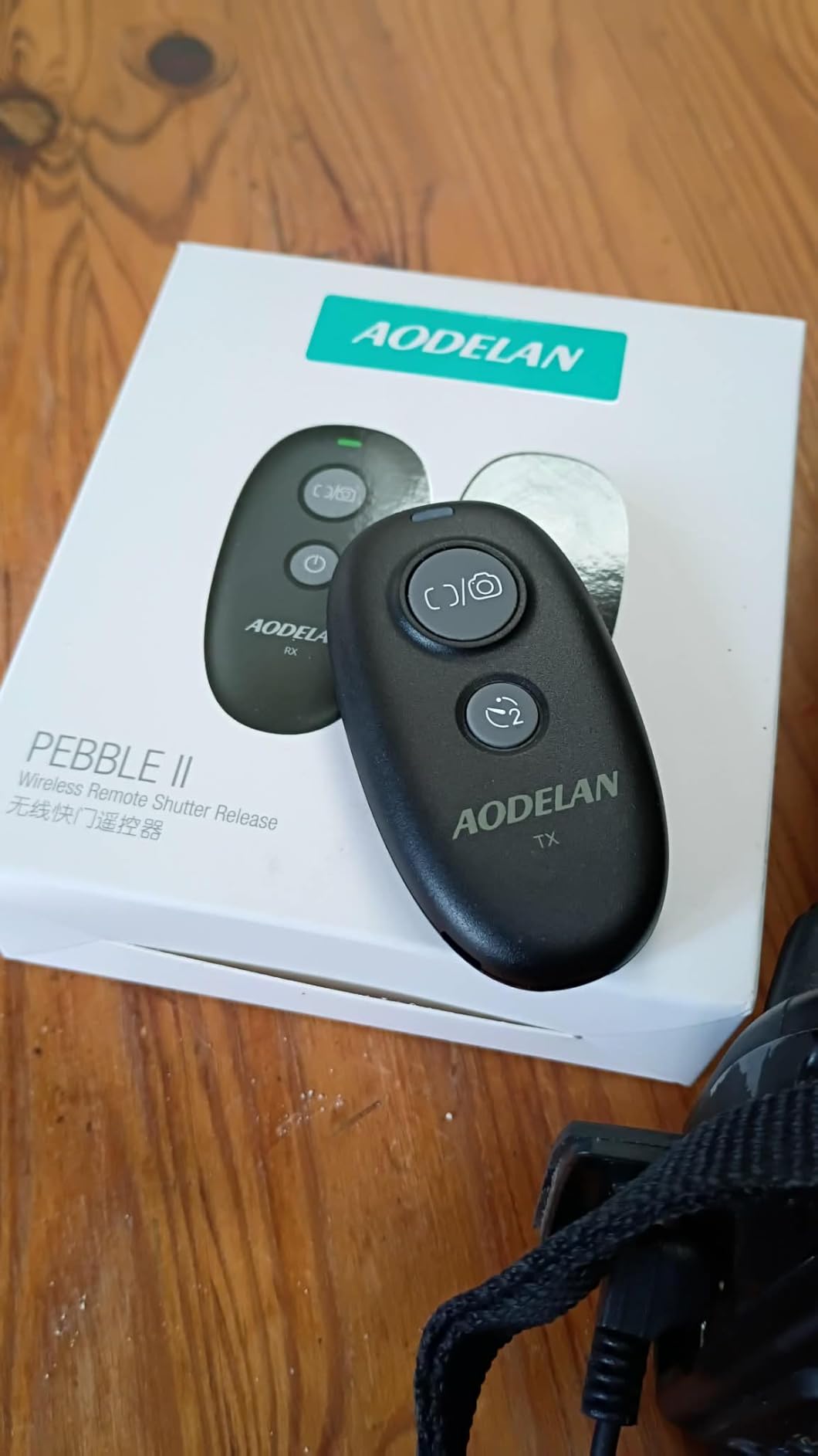 AODELAN USB-C Rechargeable Wireless Camera Remote Shutter Release for Canon EOS RP R6 Rebel T7 T6 T5 T3 SL2 5D Mark II III IV 6D Mark II 7D Mark II 7D Series 5D Series customer photo 1