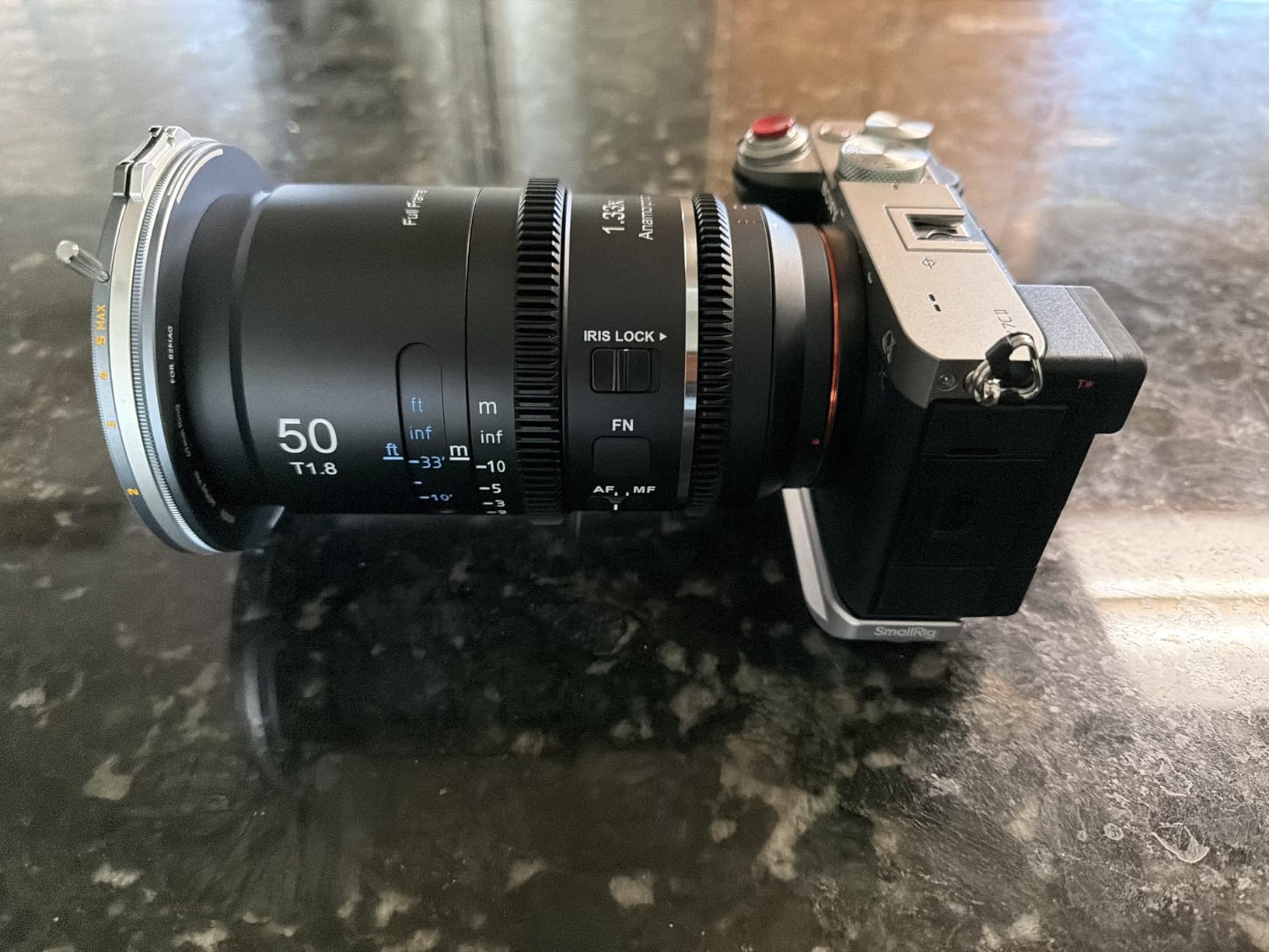 SIRUI Astra 50mm 1.33X Full Frame Auto Focus Anamorphic Cine Lens for E Mount Cameras customer photo 1