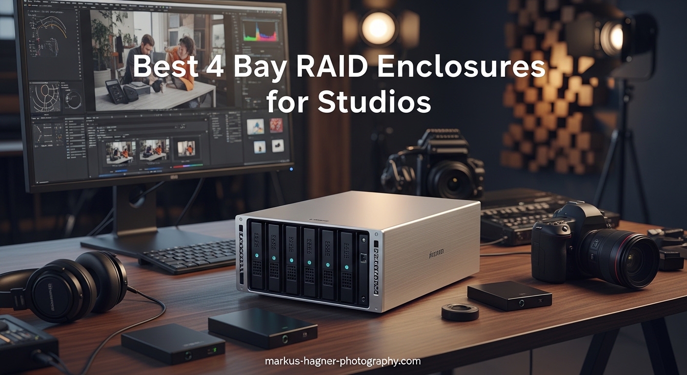 Best 4 Bay RAID Enclosures for Studios