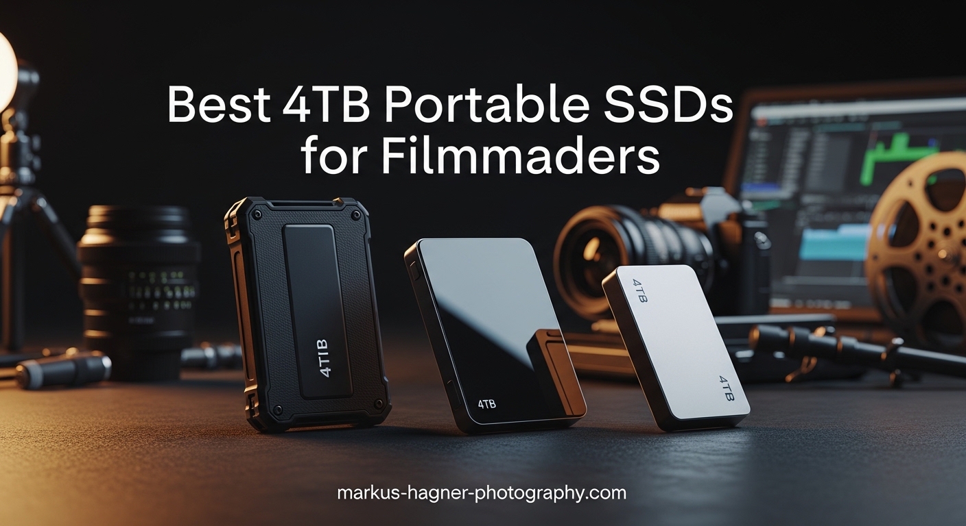Best 4TB Portable SSDs for Filmmakers