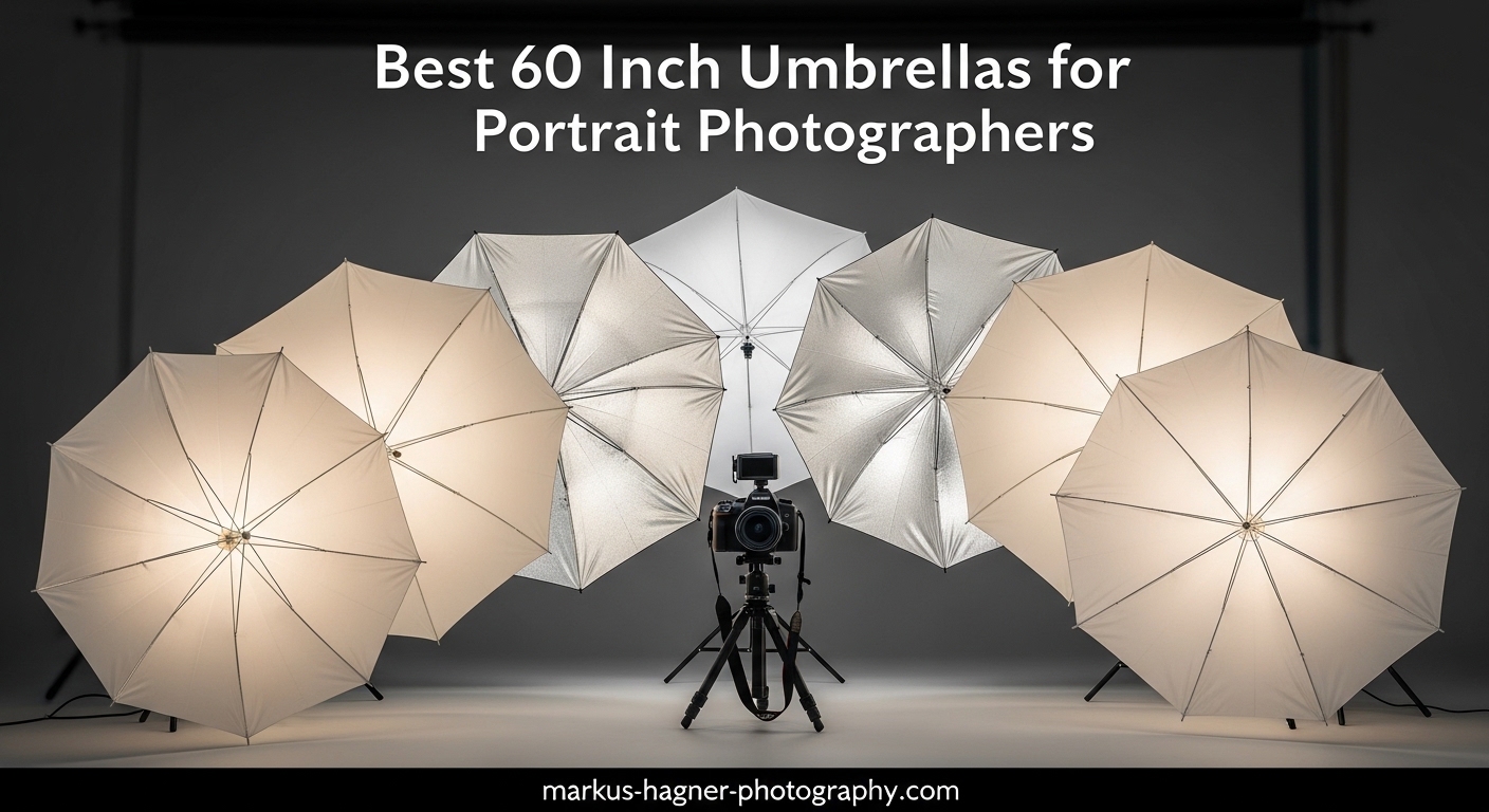 Best 60 Inch Umbrellas for Portrait Photographers