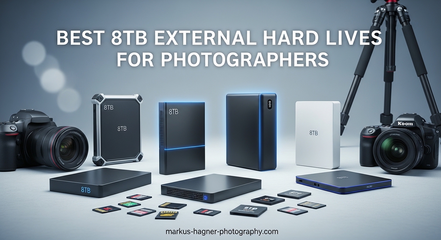 Best 8TB External Hard Drives for Photographers