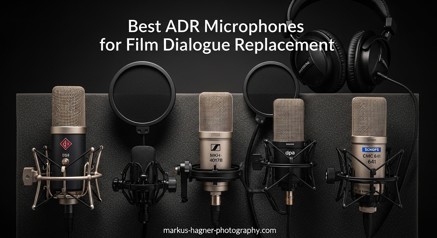 Best ADR Microphones for Film Dialogue Replacement