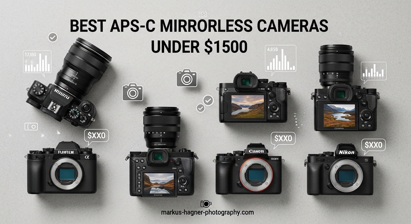 Best APS-C Mirrorless Cameras Under $1500