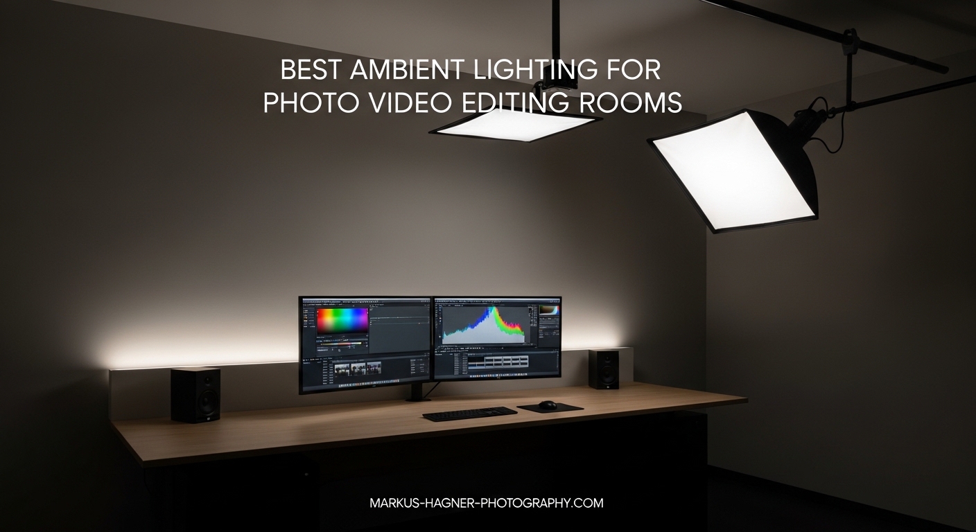 Best Ambient Lighting for Photo and Video Editing Rooms