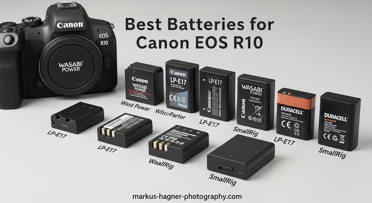Best Batteries for Canon EOS R10