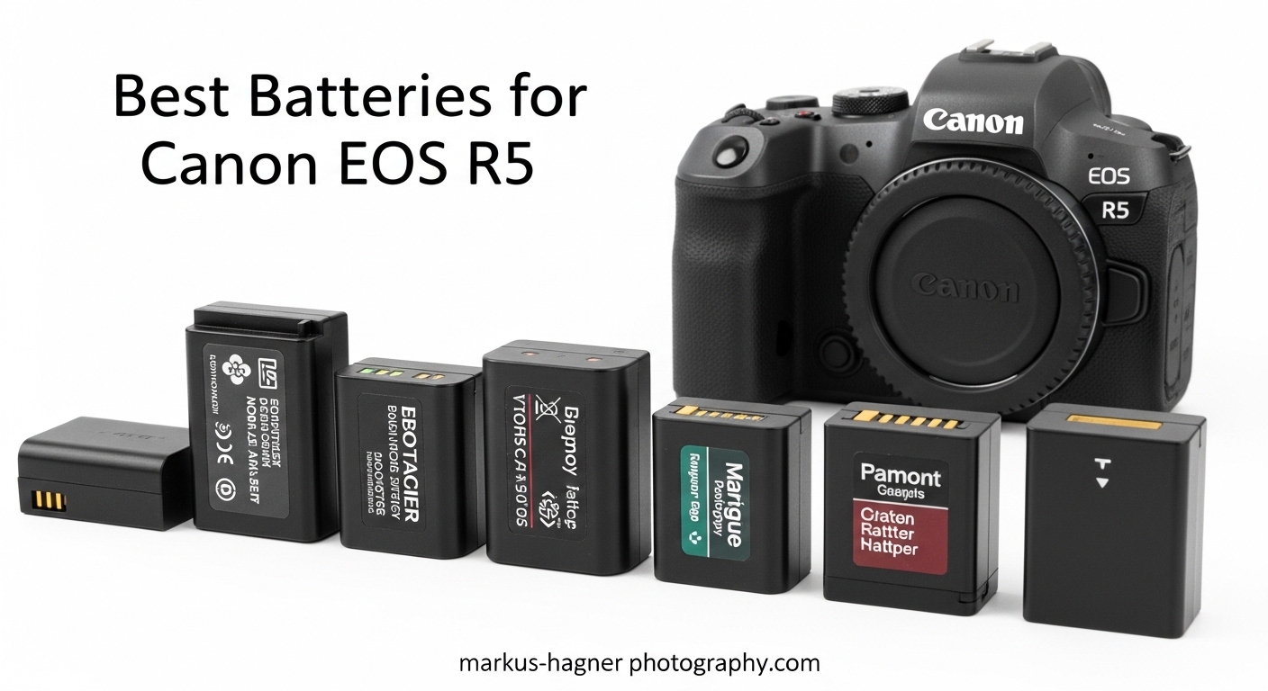 Best Batteries for Canon EOS R5