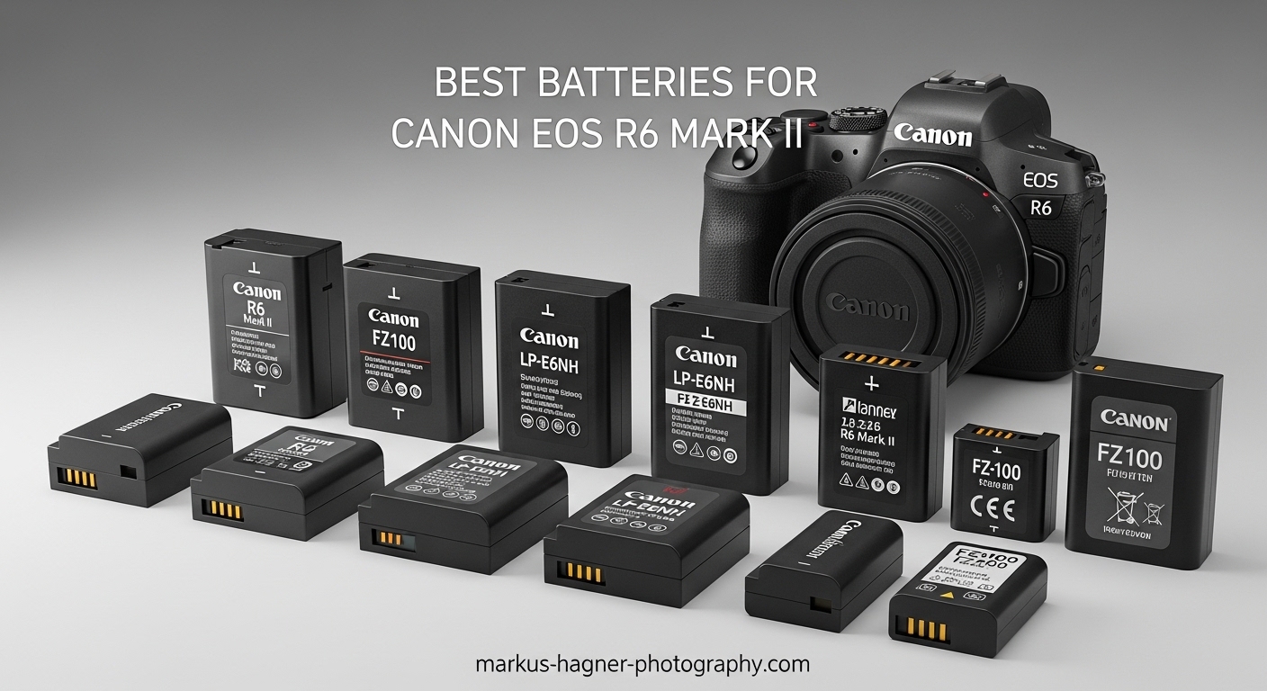 Best Batteries for Canon EOS R6 Mark II