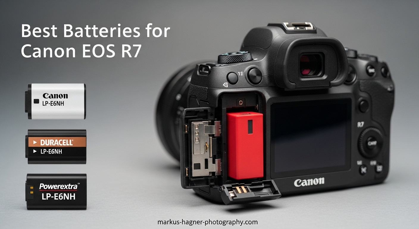 Best Batteries for Canon EOS R7