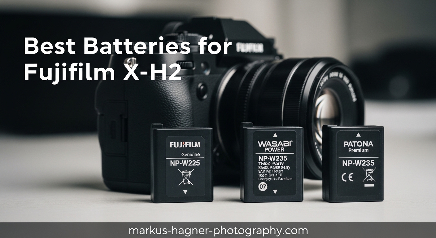Best Batteries for Fujifilm X-H2