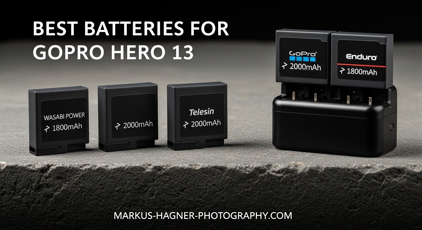 Best Batteries for GoPro Hero 13