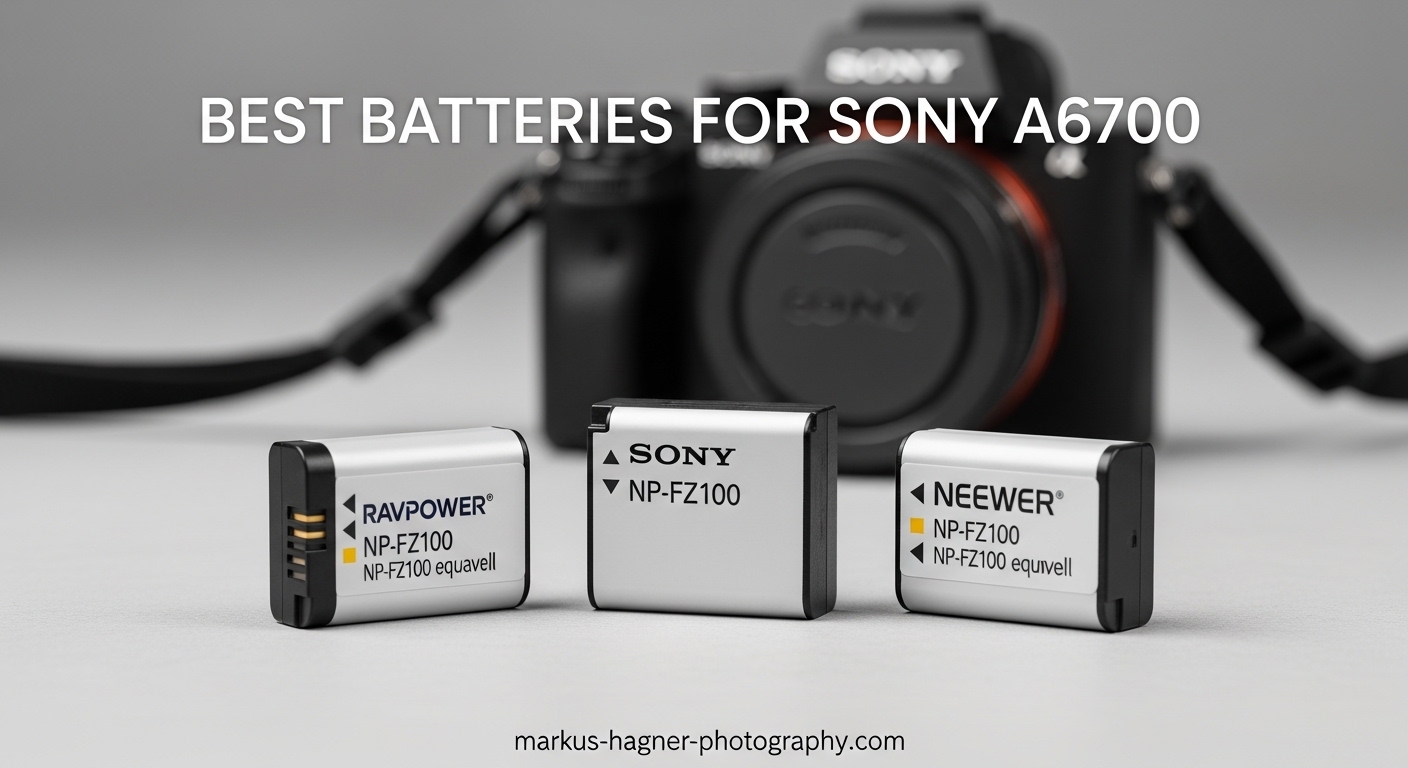 Best Batteries for Sony A6700
