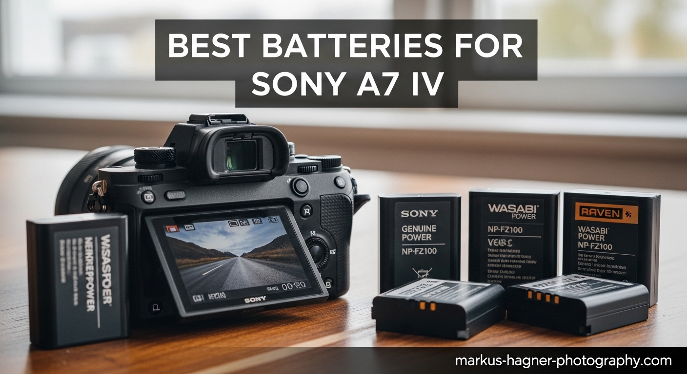Best Batteries for Sony A7 IV