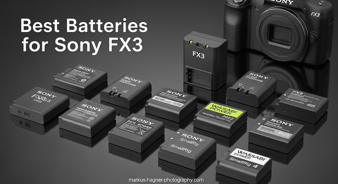 Best Batteries for Sony FX3