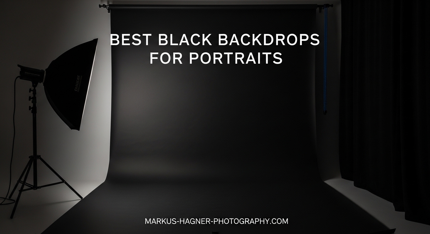 Best Black Backdrops for Portraits
