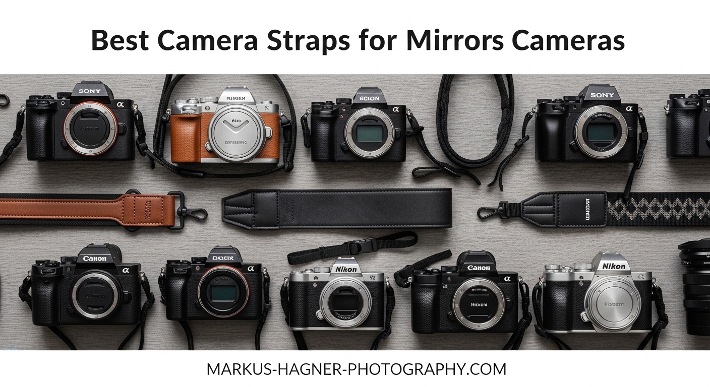 Best Camera Straps for Mirrorless Cameras