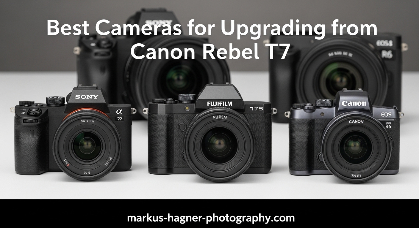 Best Cameras for Upgrading from Canon Rebel T7