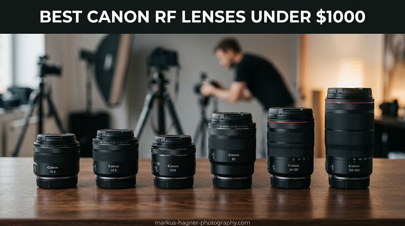 Best Canon RF Lenses Under $1000