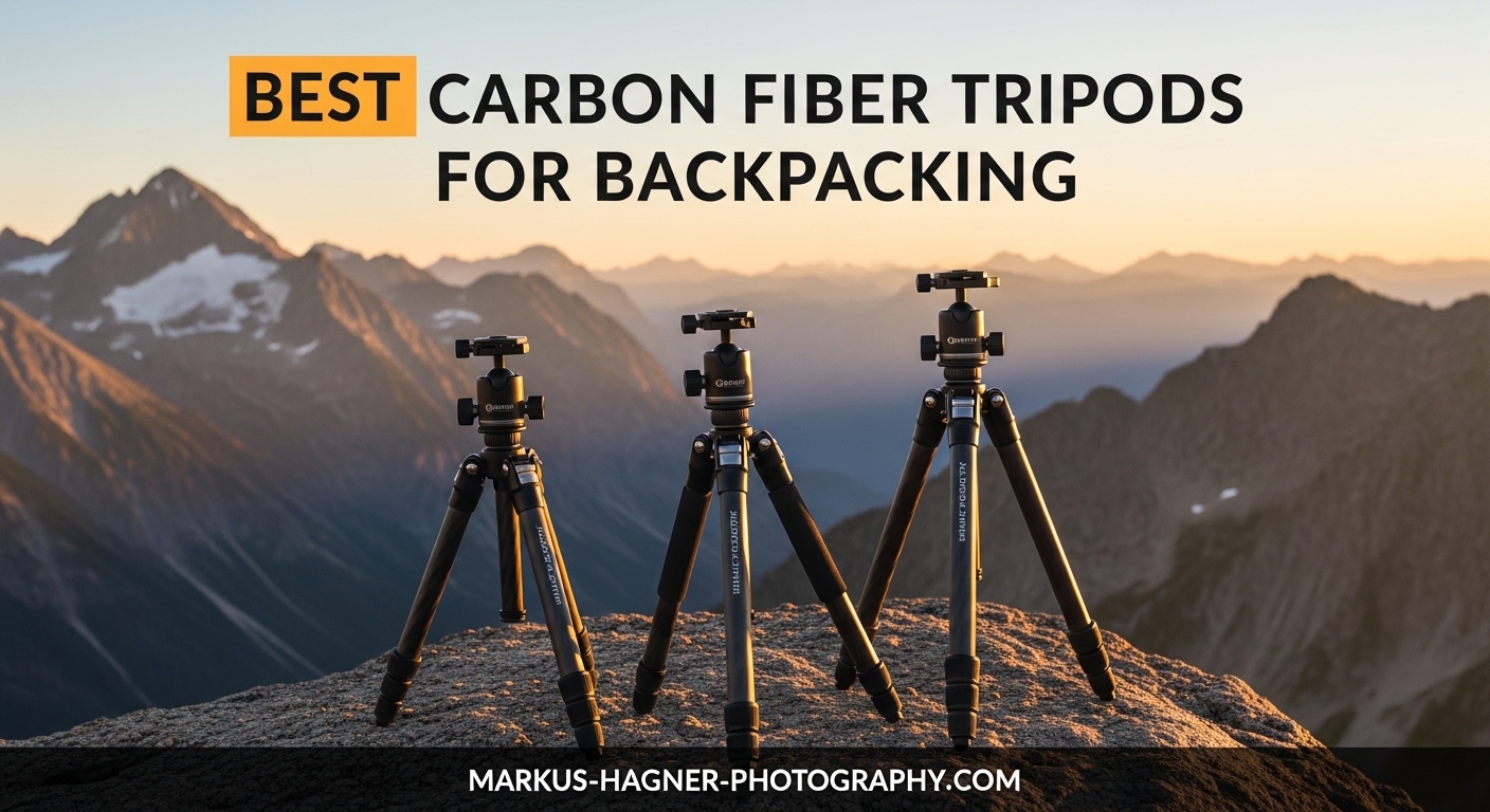 Best Carbon Fiber Tripods for Backpacking