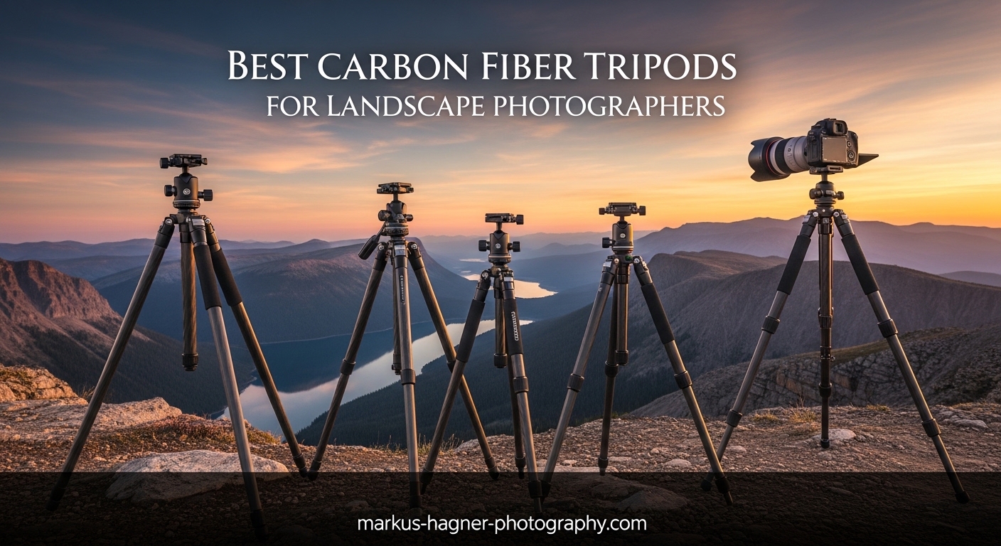 Best Carbon Fiber Tripods for Landscape Photographers