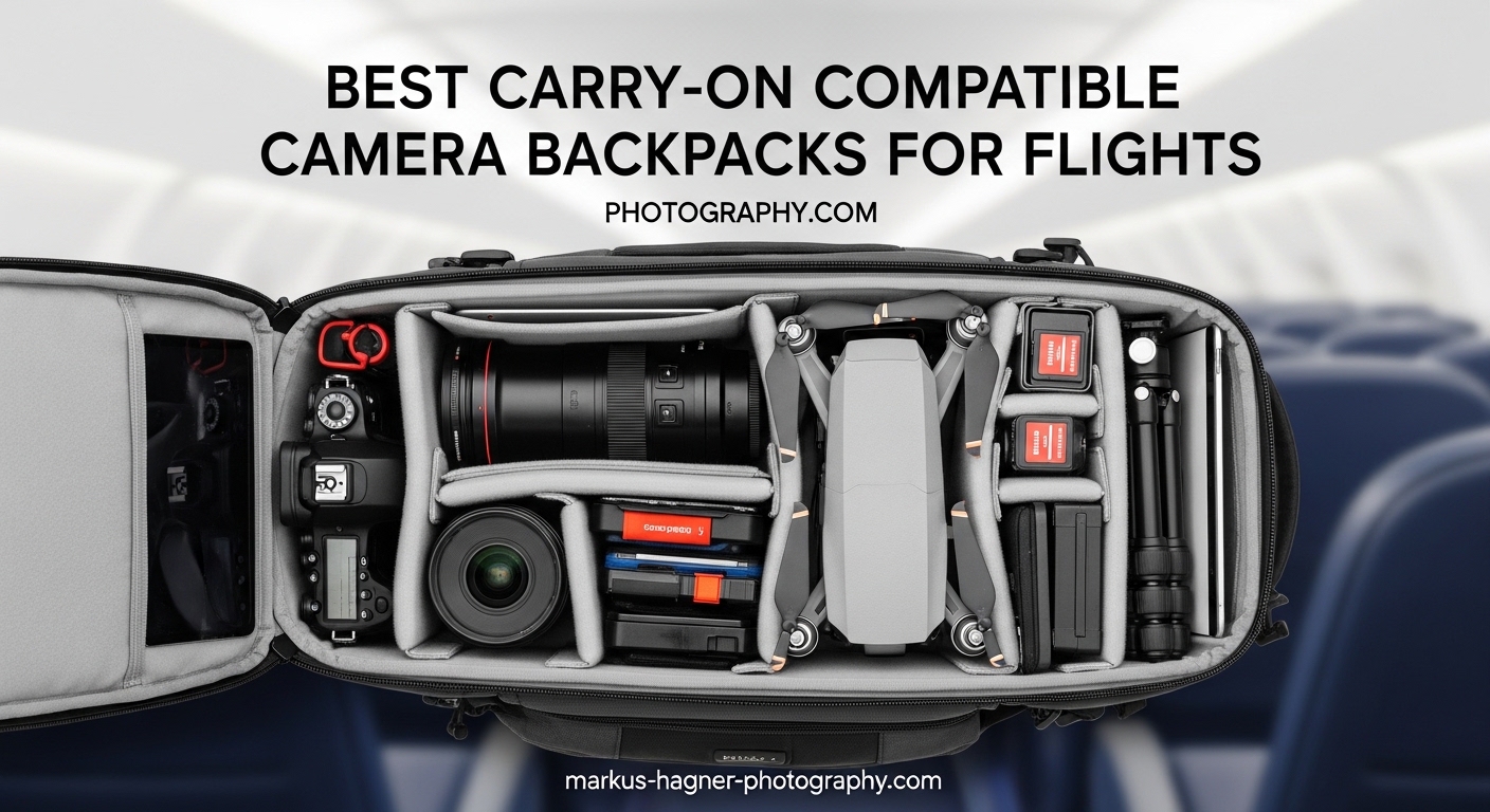 Best Carry-On Compatible Camera Backpacks for Flights