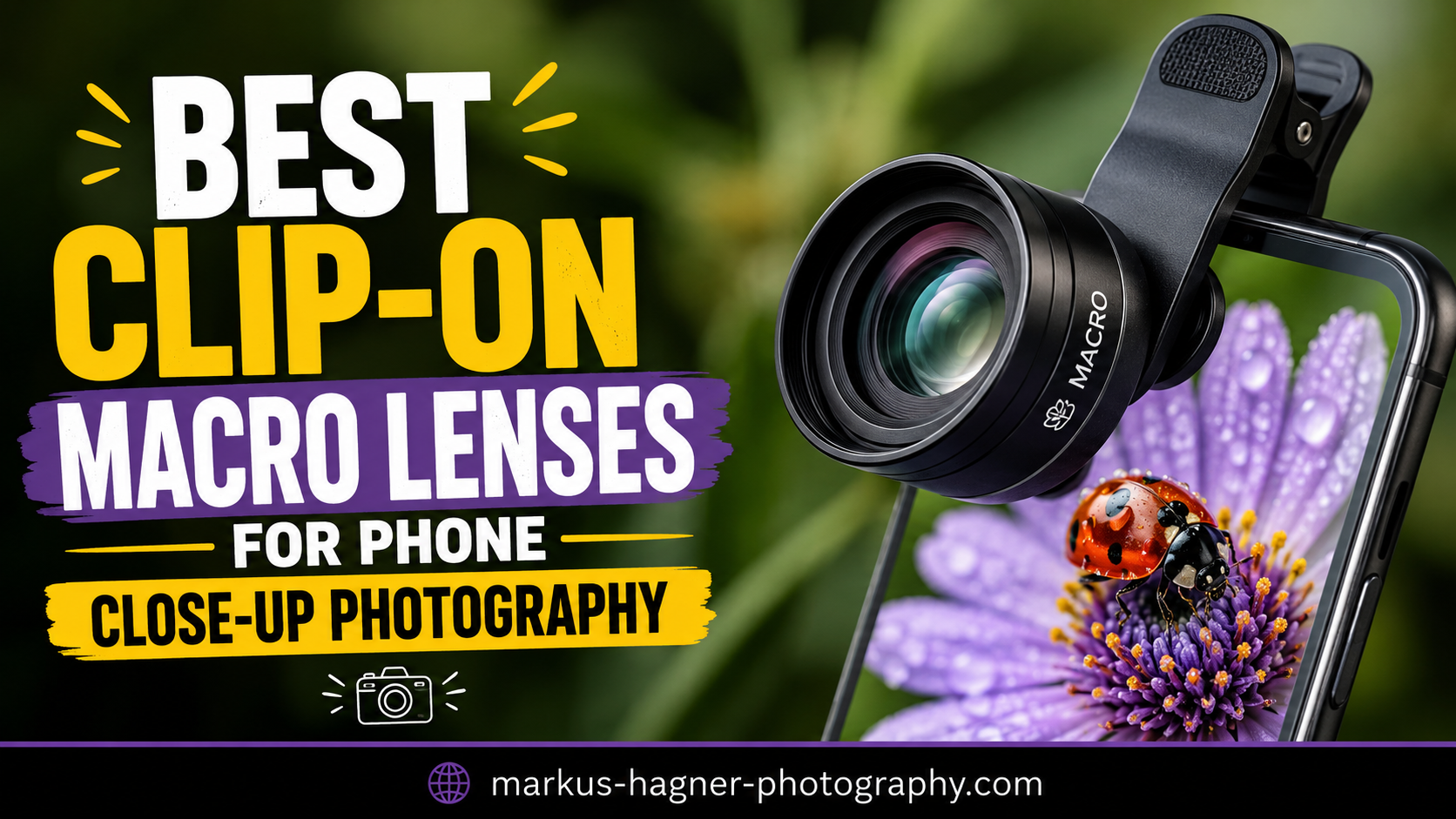 Best Clip-On Macro Lenses for Phone Close-Up Photography