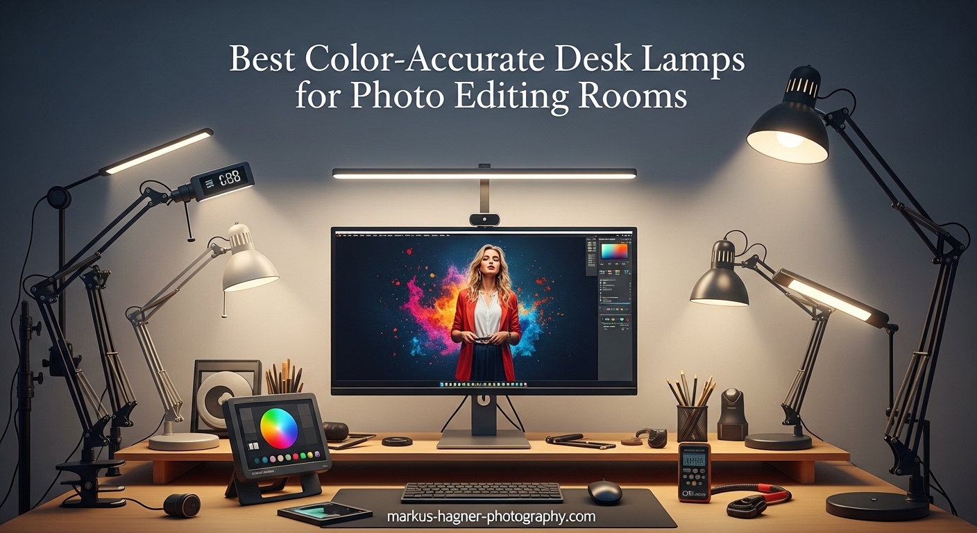 Best Color-Accurate Desk Lamps for Photo Editing Rooms