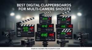 Best Digital Clapperboards for Multi-Camera Shoots