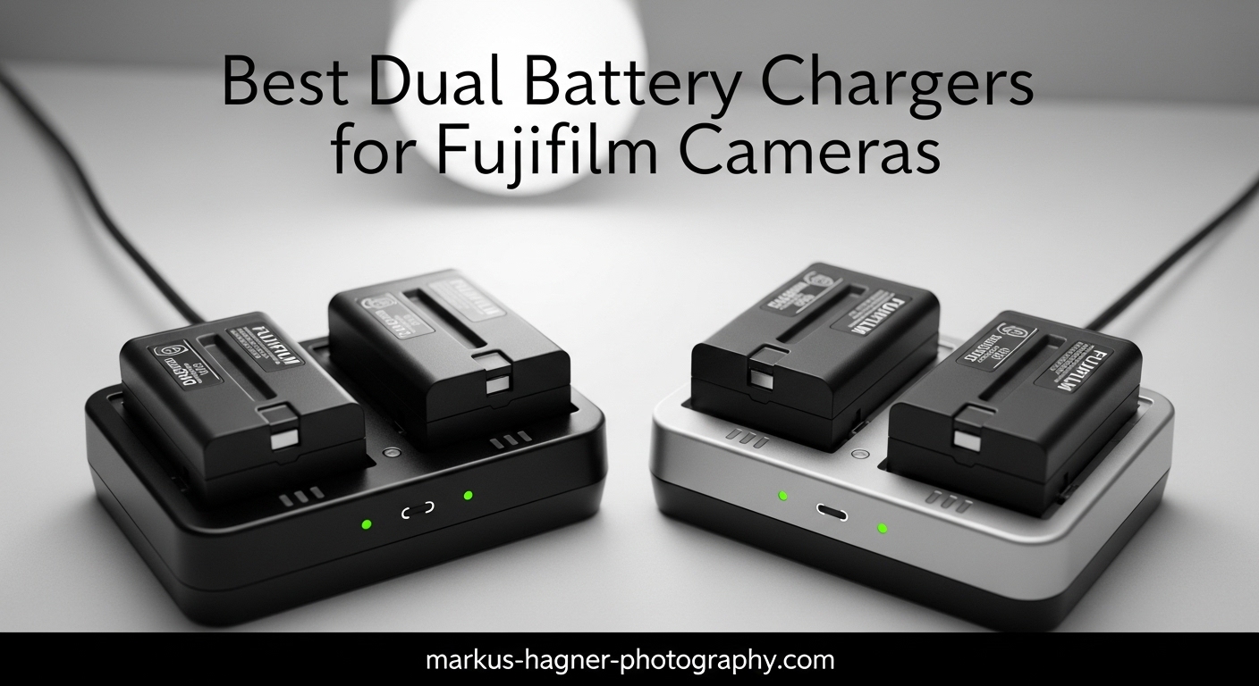 Best Dual Battery Chargers for Fujifilm Cameras