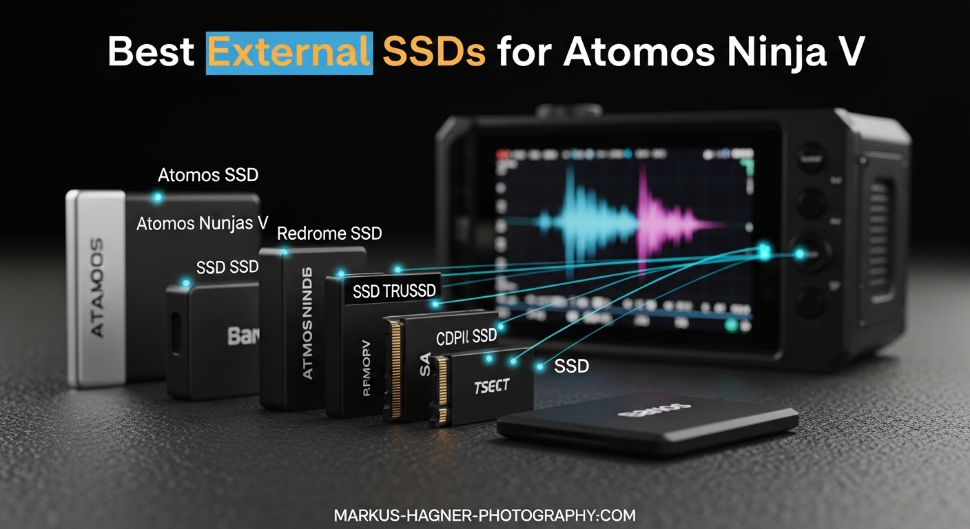Best External SSDs for Atomos Ninja V