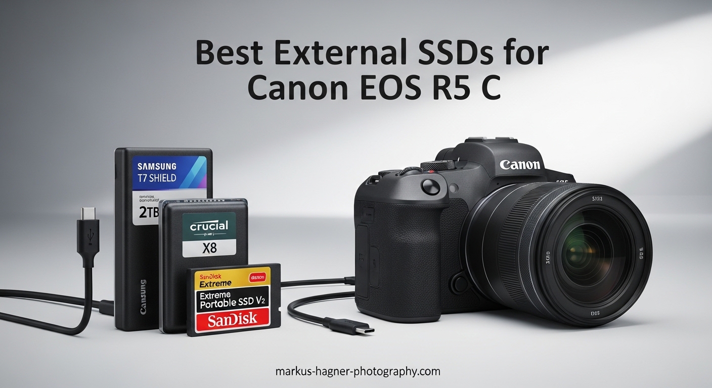 Best External SSDs for Canon EOS R5 C