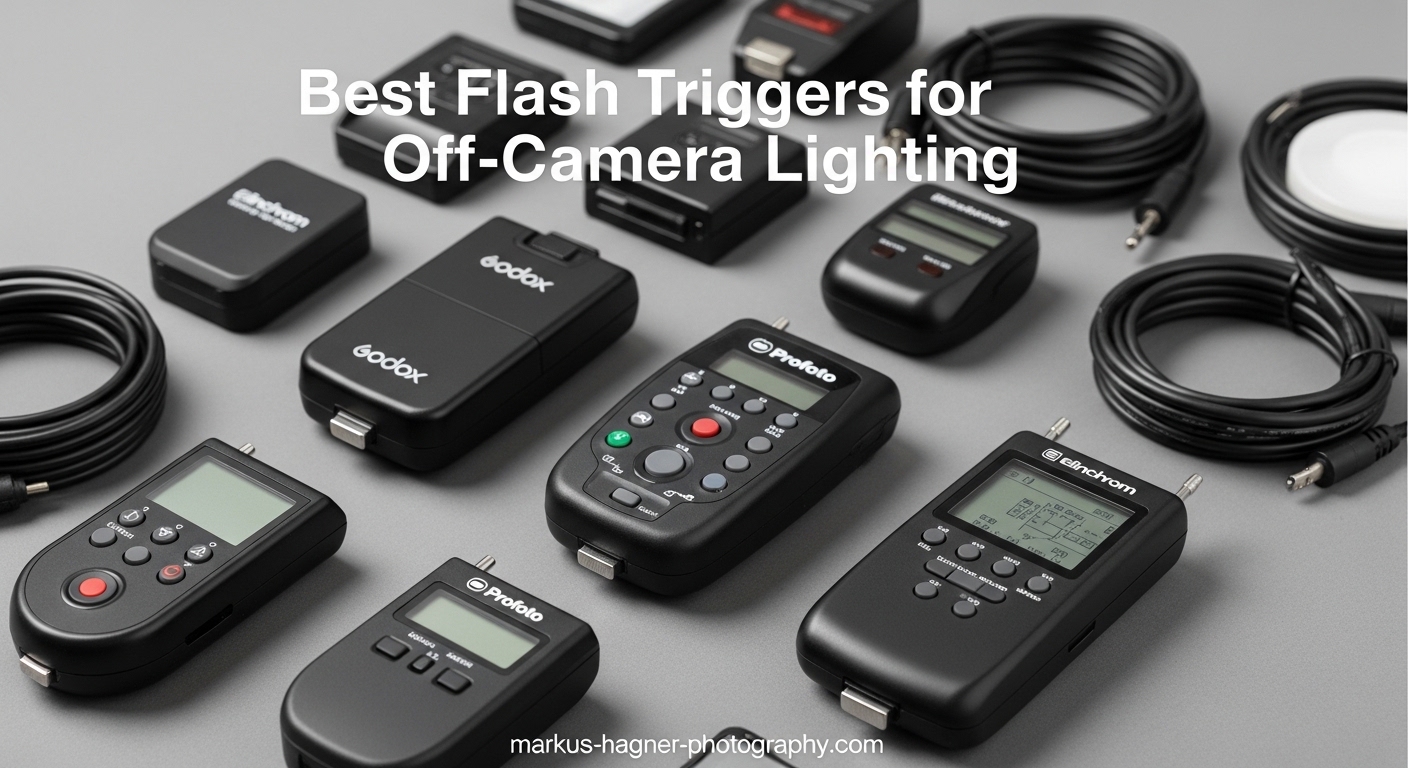 Best Flash Triggers for Off-Camera Lighting